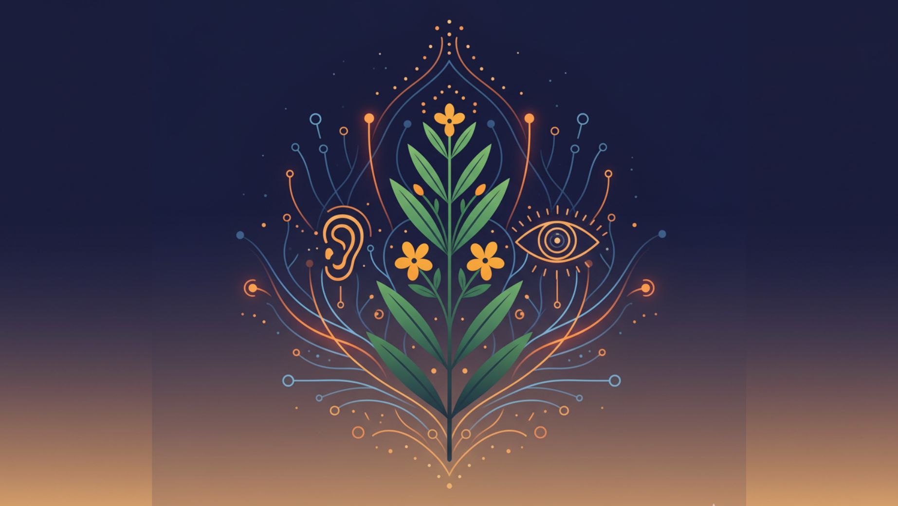 Sinicuichi – bylina měnící vnímání zvuku a barev. 